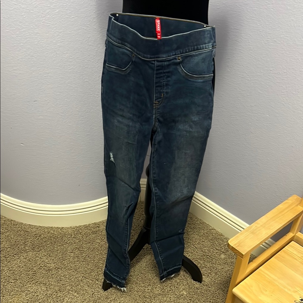 Spanx Blue Denim Jeggings